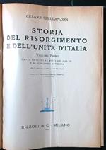 Storia del Risorgimento e dell'Unità d'Italia 5 vv
