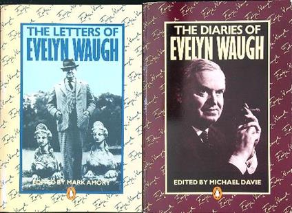 Evelyn Waugh: diaries and letters 2 vv - Amory - copertina