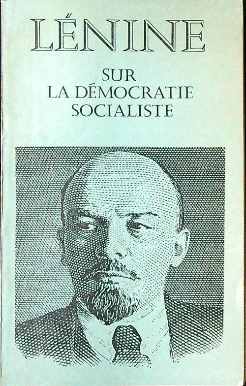 Sur la democratie socialiste - Lenin - copertina