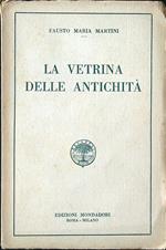 La vetrina delle antichità