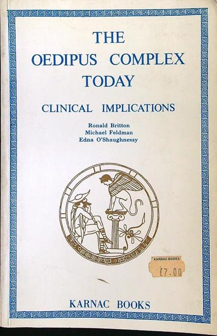 The oedipus complex today - copertina