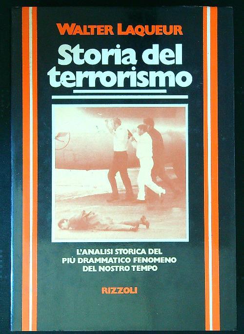 Storia del terrorismo - Walter Laqueur - copertina