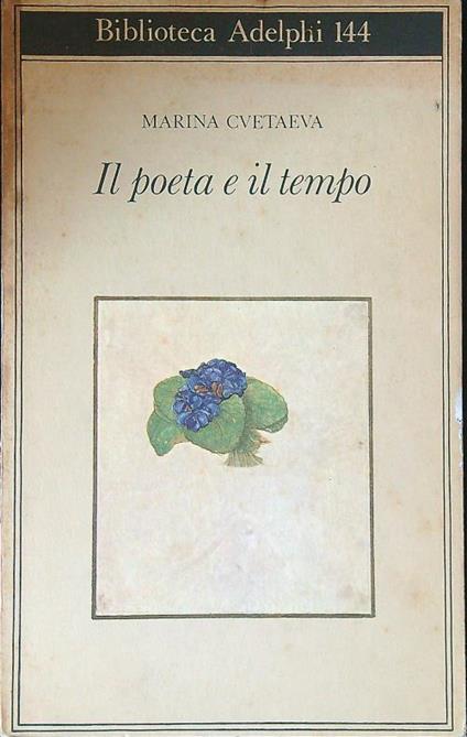 Il poeta e il tempo - Marina Cvetaeva - copertina