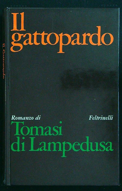 Il gattopardo - Giuseppe Tomasi di Lampedusa - copertina