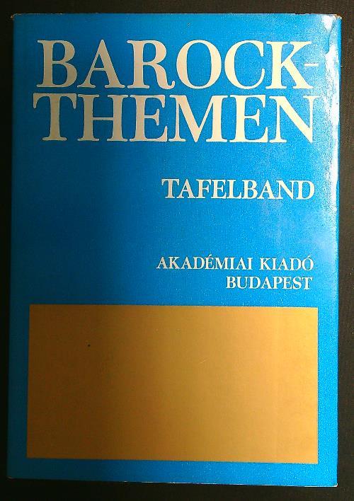 Barockthemen. Tafelband - copertina