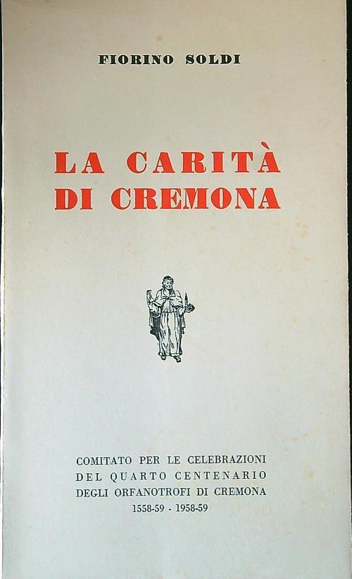 La Carità di Cremona - Fiorino Soldi - copertina