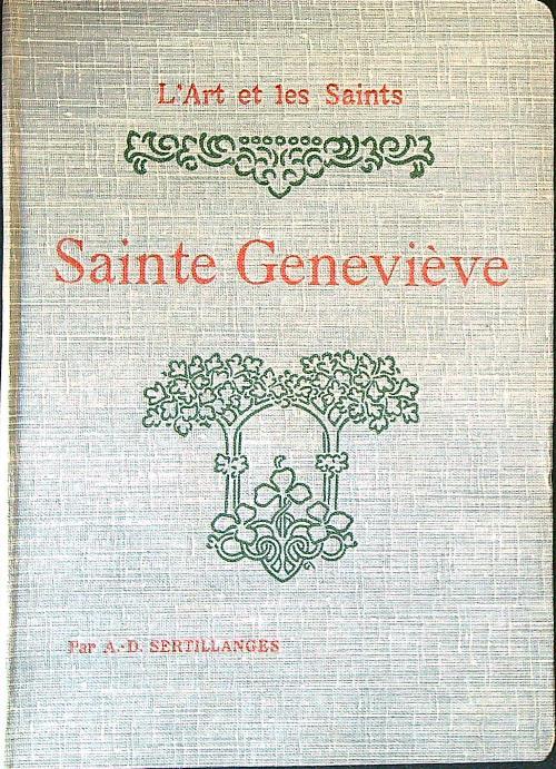 Sainte Geneviève - A. D. Sertillanges - copertina