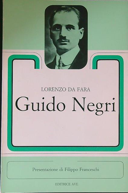 Guido Negri - copertina