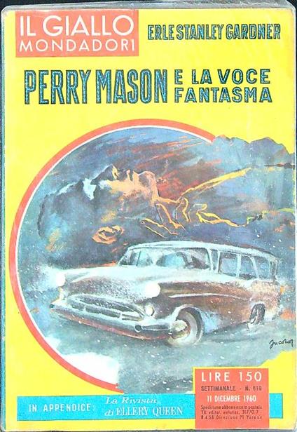 Perry Mason e la voce fantasma - Erle S. Gardner - copertina