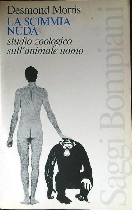 La scimmia nuda - Desmond Morris - copertina