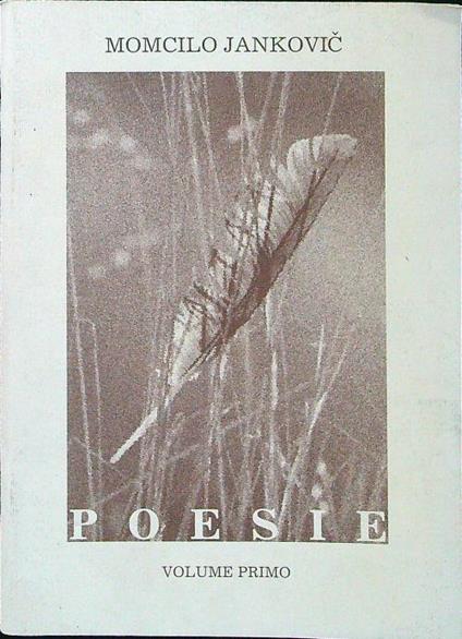 Poesie vol. I - copertina