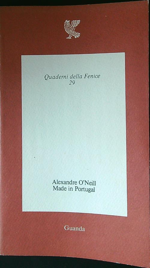 Made in Portugal - copertina