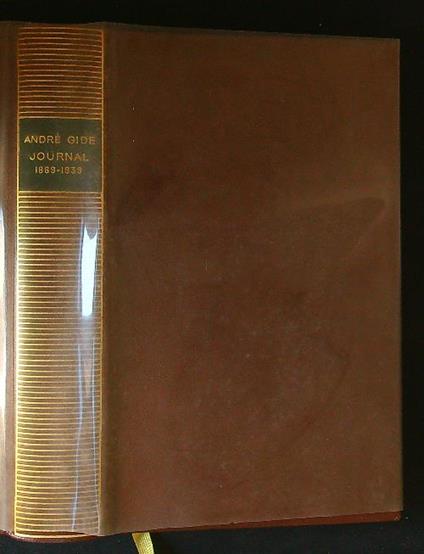 Journal 1889-1939 - André Gide - copertina