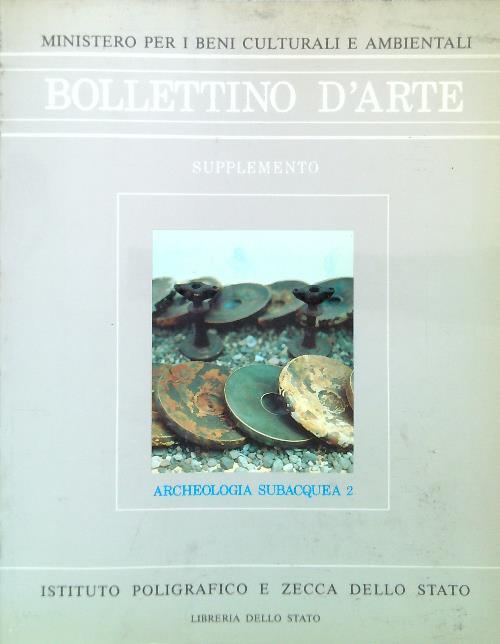 Bollettino d'Arte - Supplemento al n. 29/1985 - copertina