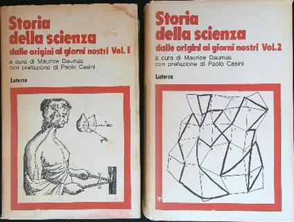 Storia della scienza 2 vv - Daumas - copertina