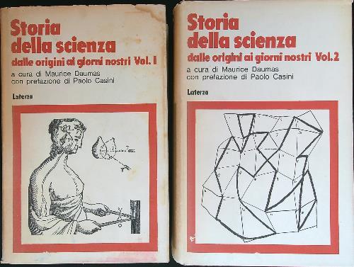 Storia della scienza 2 vv - Daumas - copertina