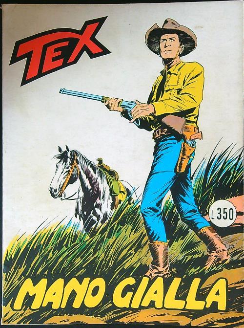 Tex - Mano Gialla - copertina