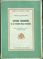 Lettere filosofiche su le vicende della filosofia