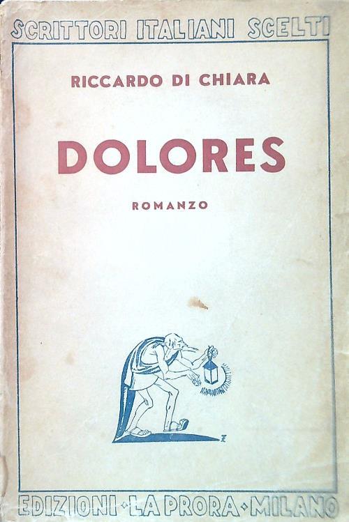 Dolores - Riccardo Di Chiara - copertina