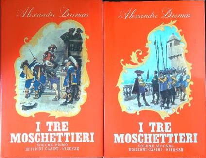 I tre moschettieri 2 volumi - Alexandre Dumas - copertina