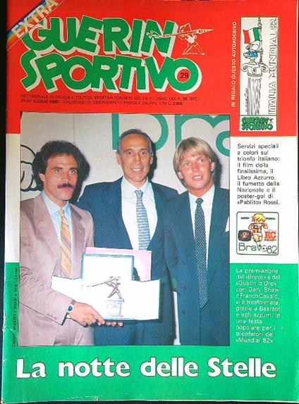 Guerin sportivo n. 29/21-27 luglio 1982 - copertina
