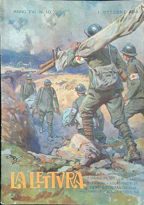 La lettura n.10/1916 - copertina