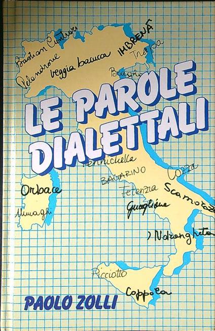 Le parole dialettali - Paolo Zolli - copertina