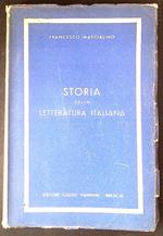 Storia della letteratura italiana II parte prima