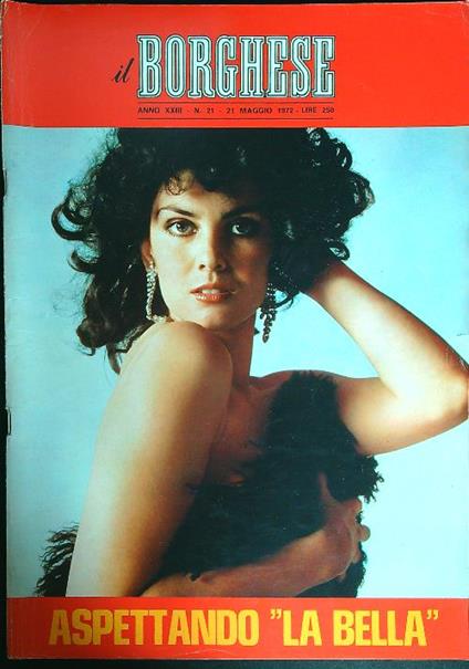 Il borghese n. 21/21 maggio 1972 - copertina