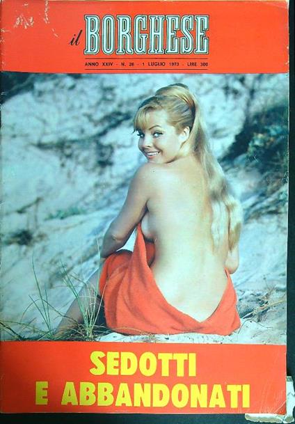 Il borghese n. 26/1 luglio 1973 - copertina