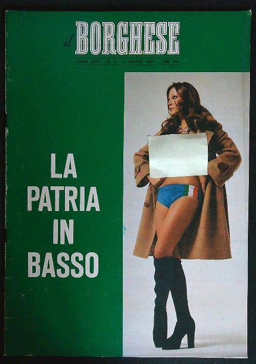 Il borghese n. 9/4 marzo 1973 - copertina