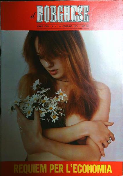 Il borghese n. 7/18 febbraio 1973 - copertina