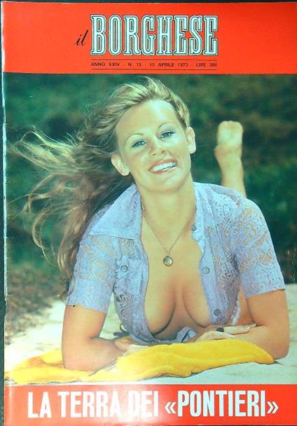 Il borghese n. 15/15 aprile 1973 - copertina