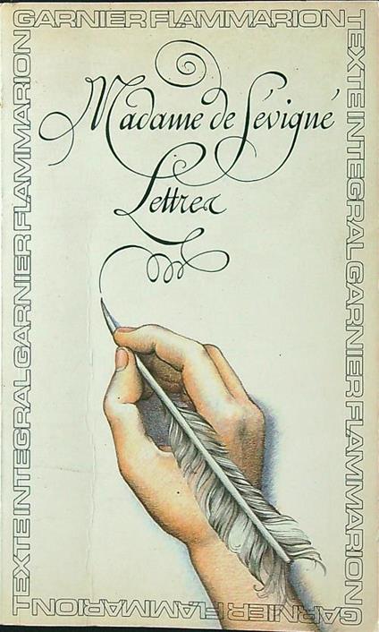 Lettres - Marie de Sévigné - copertina