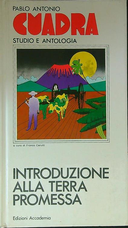 Pablo Antonio Cuadra studio e antologia. Introduzione alla terra promessa - copertina