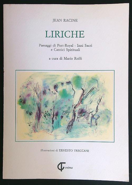 Liriche - Jean Racine - copertina