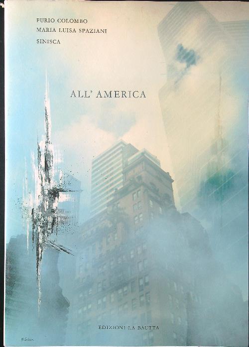 All'America - Colombo-De Matteis - copertina