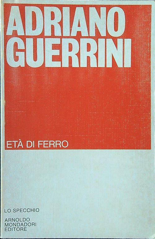 Età di ferro - Adriano Guerrini - copertina