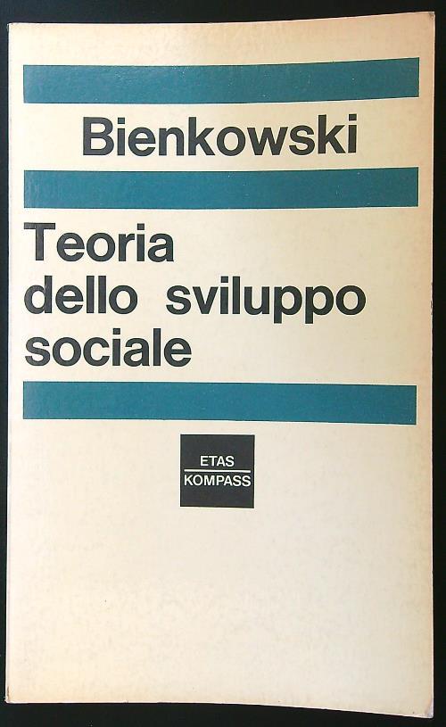 Teoria dello sviluppo sociale - W. Bienkowski - copertina