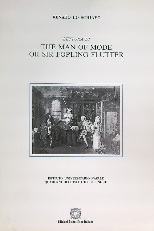 Lettura di The Man of mode or sir fopling Flutter - Renato Lo Schiavo - copertina