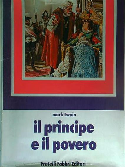 Il principe e il povero - Mark Twain - copertina