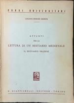 Appunti per la lettura di un bestiario medievale. Il bestiario valdese