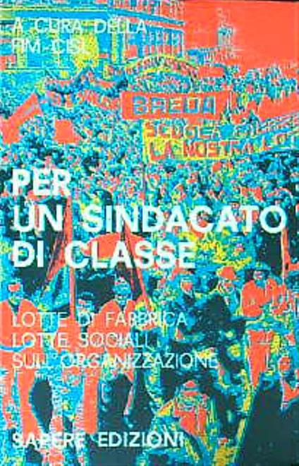 Per un sindacato di classe - copertina