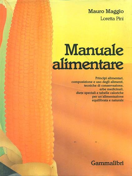 Manuale alimentare - Mauro Maggio - copertina