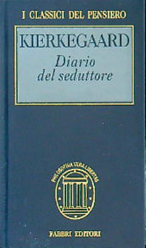 Diario del seduttore - Sören Kierkegaard - copertina