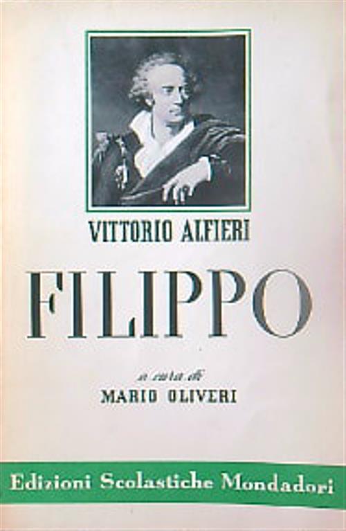 Filippo - Vittorio Alfieri - copertina
