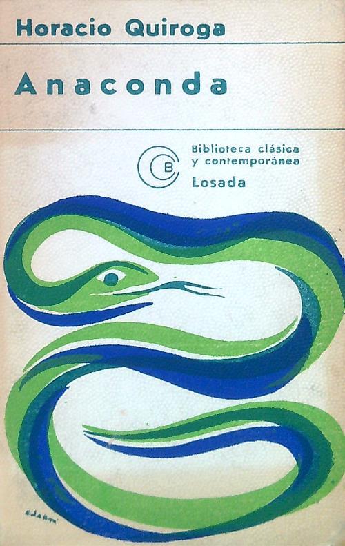 Anaconda - Horacio Quiroga - copertina