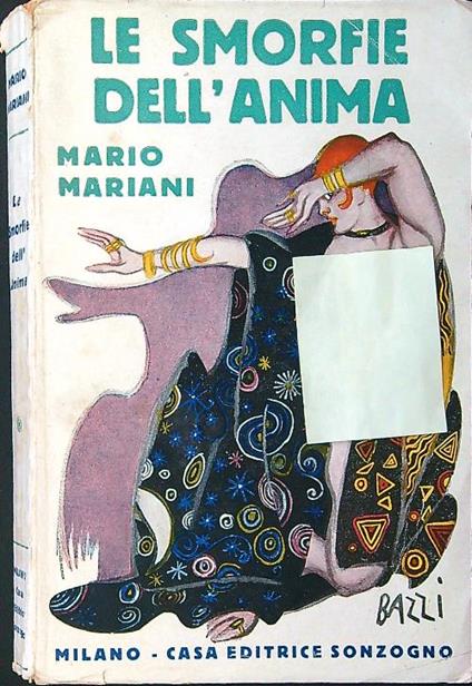 Le smorfie dell'anima - Mario Mariani - copertina