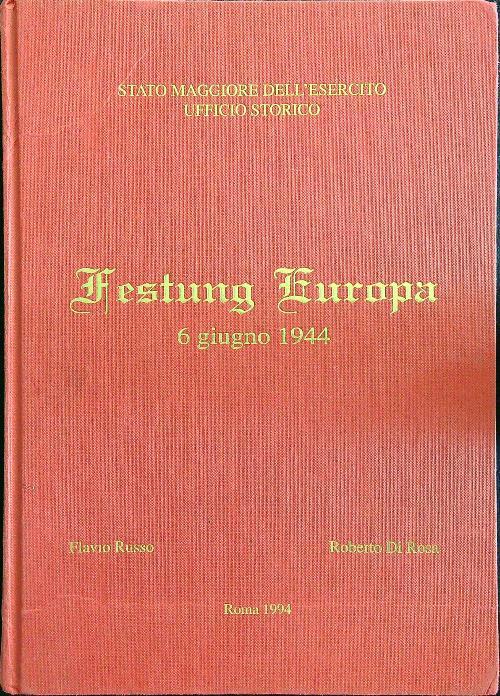 Festung Europa 6 giugno 1944 - copertina