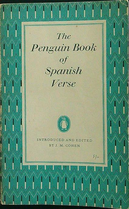 The Penguin book of spanish verse - copertina